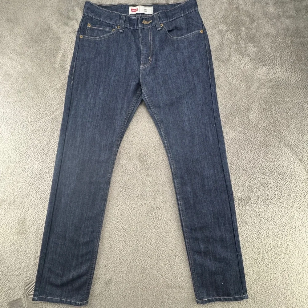 Levi's 511 Slim Fit‎ Dark Wash Jeans Women's Size 18 Reg W29 L29